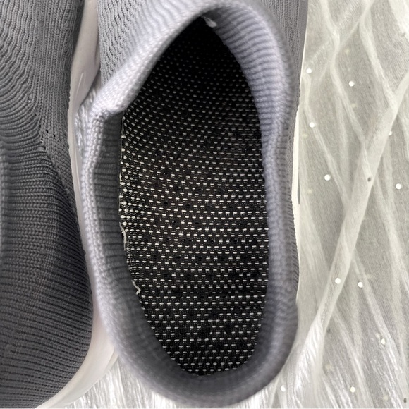 Women's Slip On Walking Slip On Mesh Air-Cushioned Platform Sneaker Comfortable - Picture 8 of 12